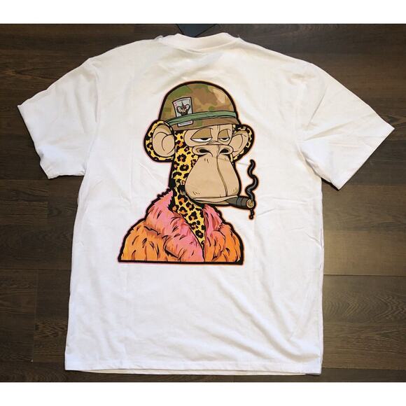 DEATH ROW RECORDS DR. BOMBAY MEDIUM GRAPHIC TEE NATURAL - Picture 4 of 9